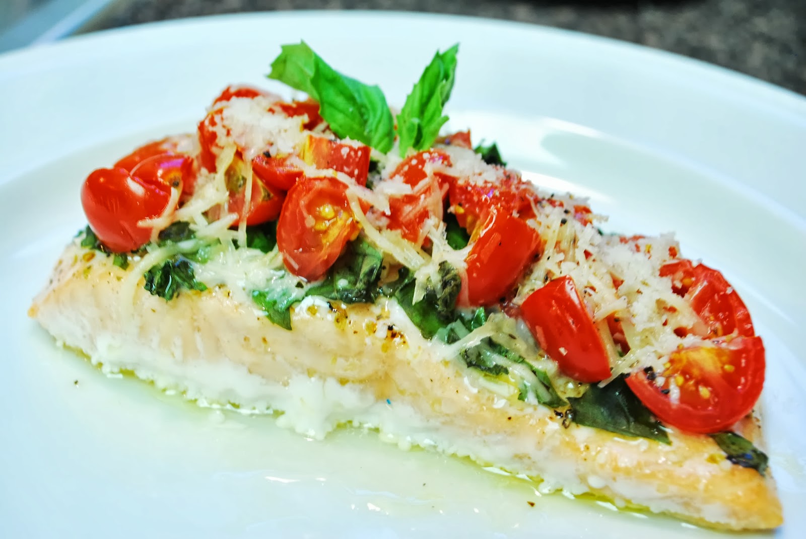 Baked Tomato Basil Salmon Bevy Richmond