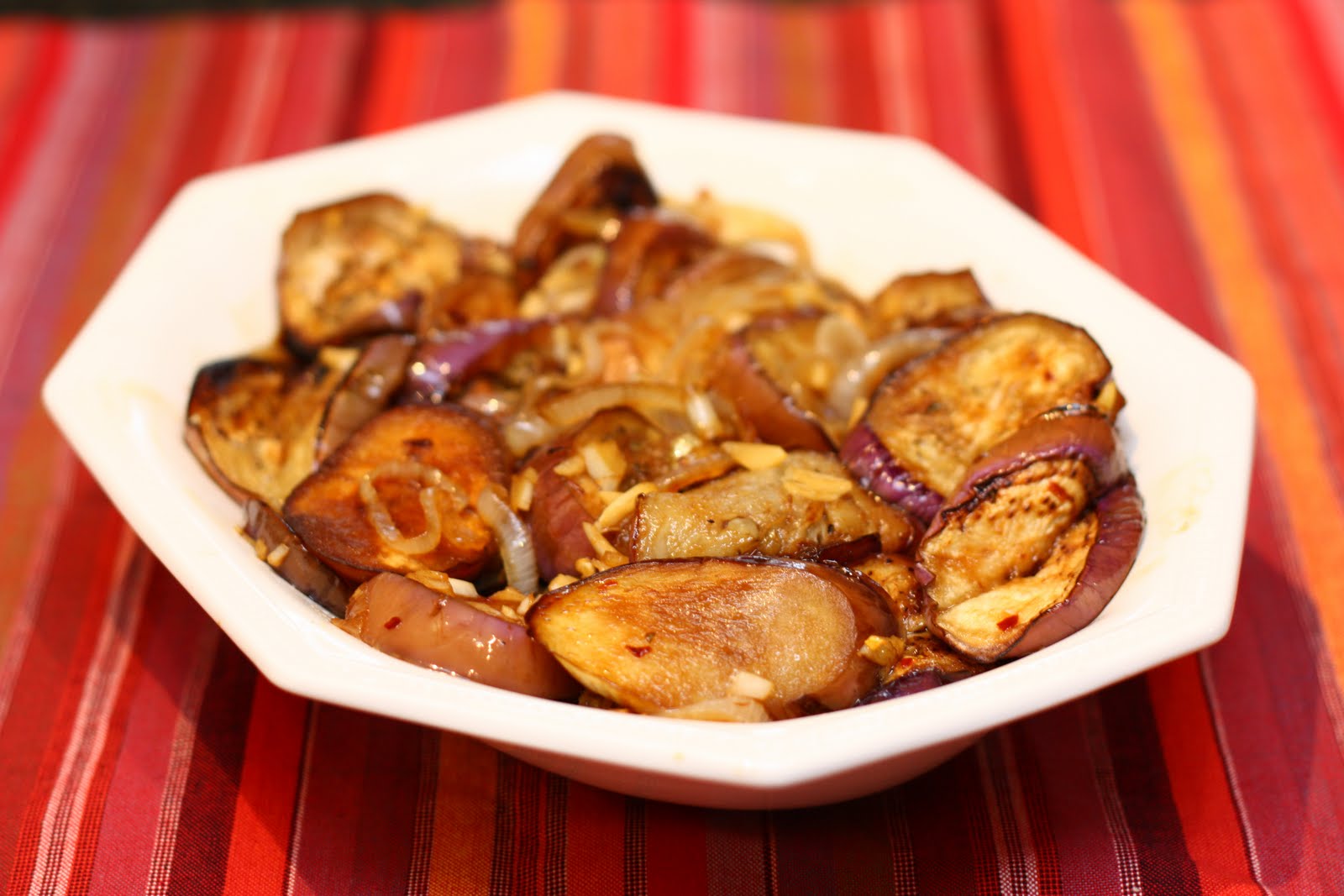 Chez Cayenne Spicy Thai Eggplant