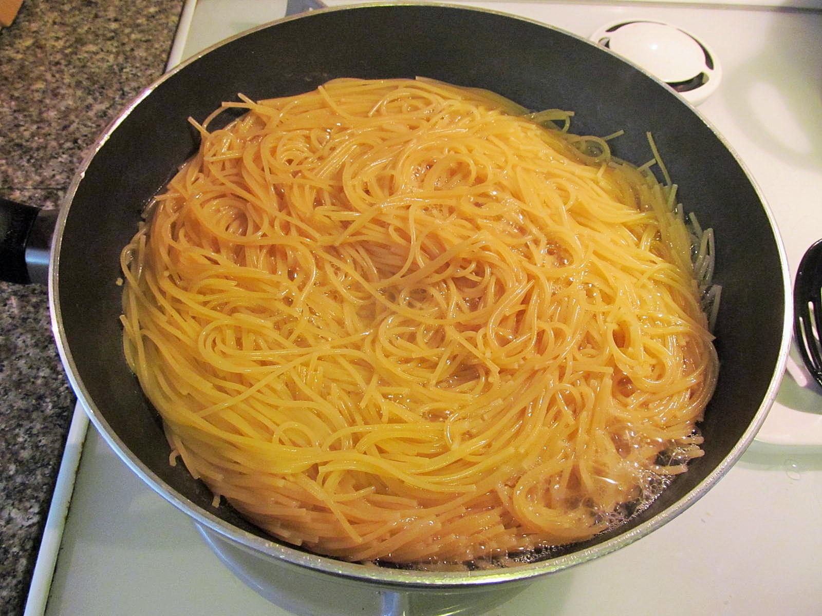 Sugarplum's Kitchen Simple Spaghetti with Creamy Marinara Sauce