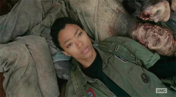 Sasha en The Walking Dead 5x16 Sasha en The Walking Dead 5x16