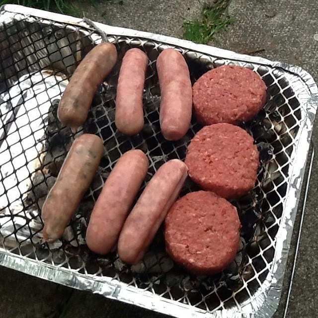 Morrisons sausages and burgers