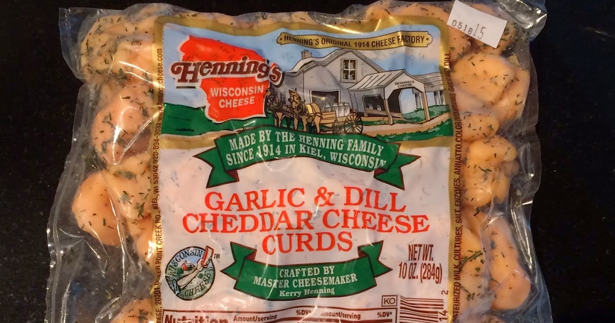 Garlic & Dill Cheddar Cheese Curds From Henning's Wisconsin Cheese / ヘニングス ウィスコンシンチーズのガーリック&ディル