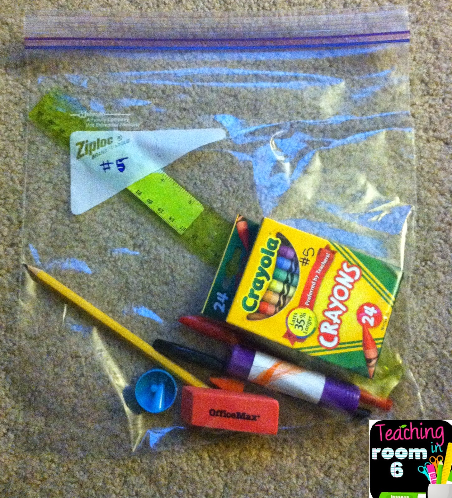 Bright Ideas Student Supply Bags Teaching in Room 6