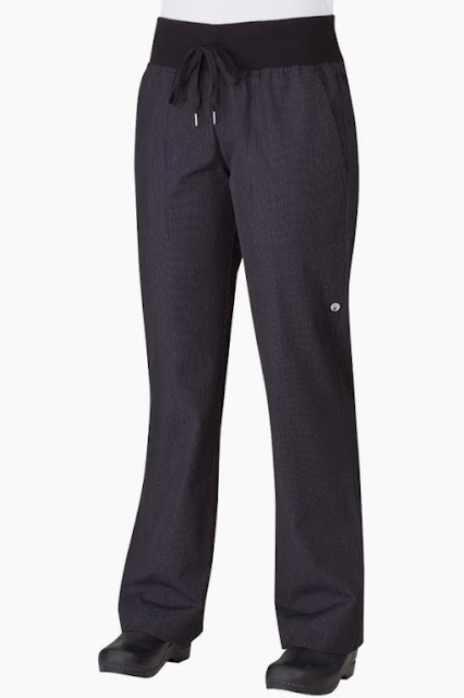 PINSTRIPE Comfy Chef Pants for Women $44.95