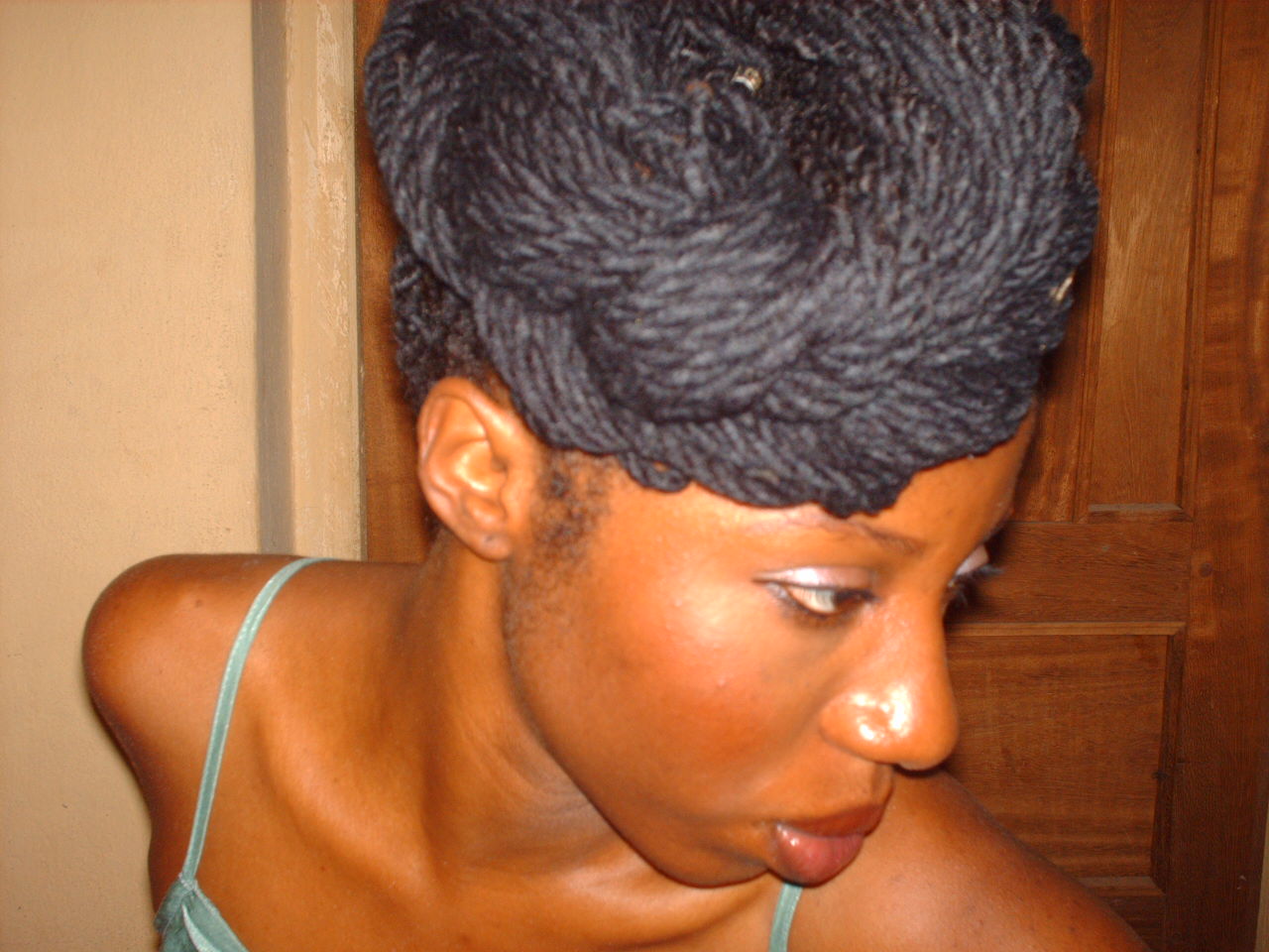 YARN BRAIDS/TWISTS ON NATURAL HAIR nappilynigeriangirl