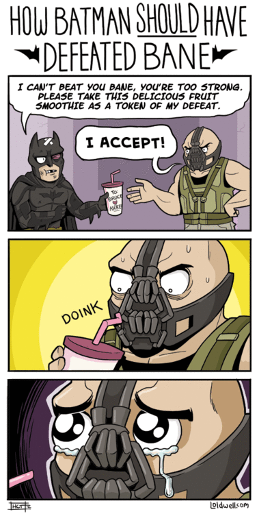 Batman+and+Bane.gif