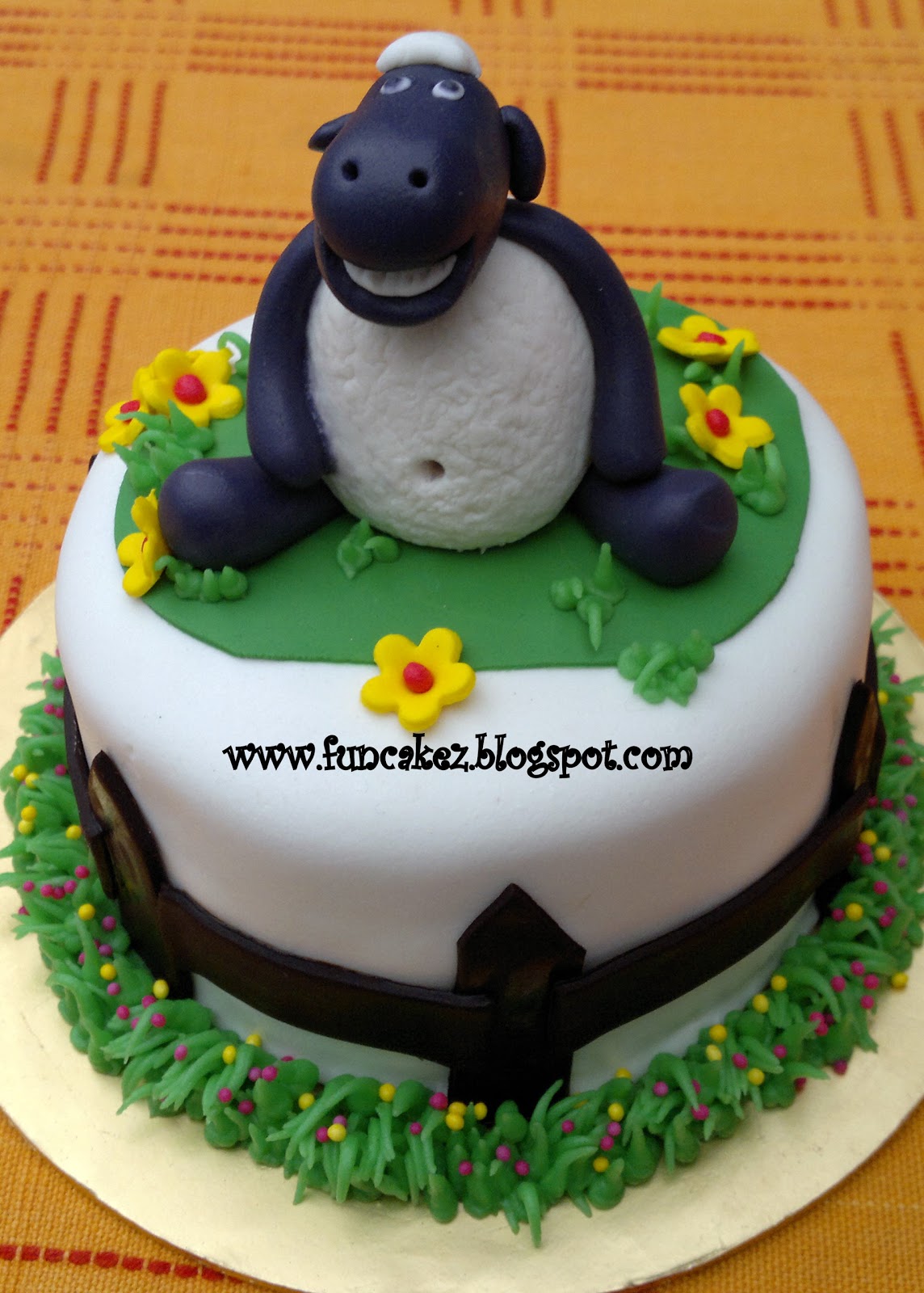 Fun Cakez Shaun The Sheep Cake
