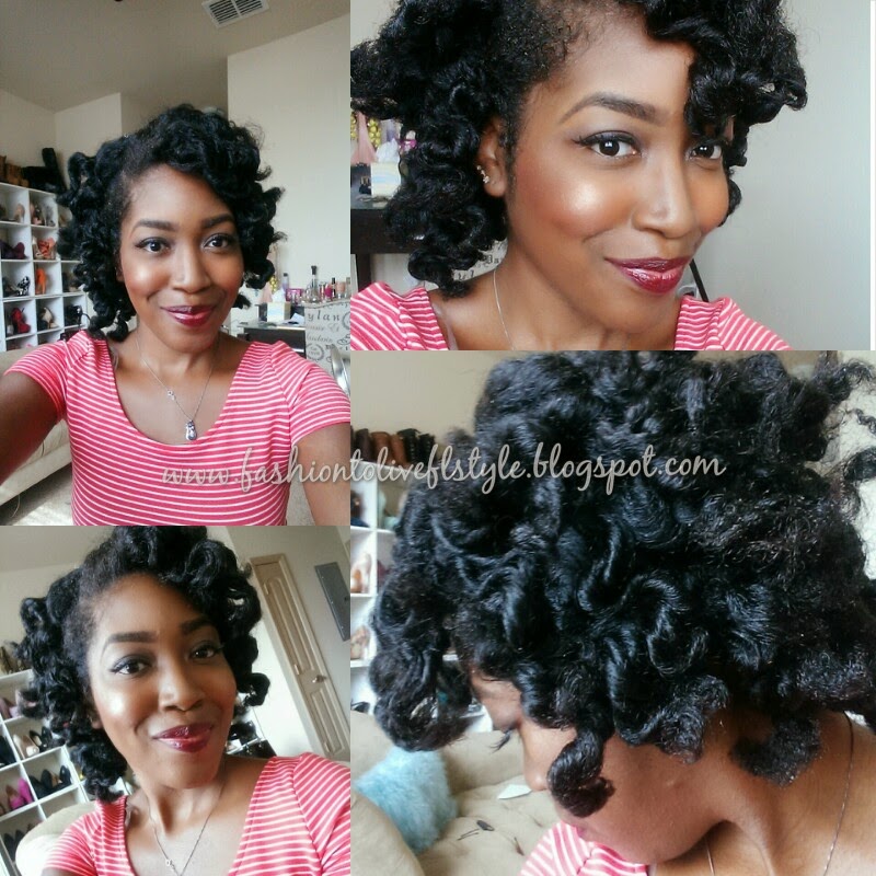 Natural Hair 2 Week Bantu Knot Out Routine Fashiontolive