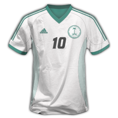 camiseta arabia saudita