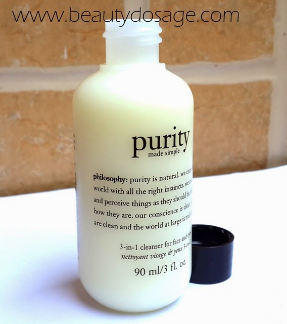 Philosophy Purity Made Simple One step Cleanser Review & Photos