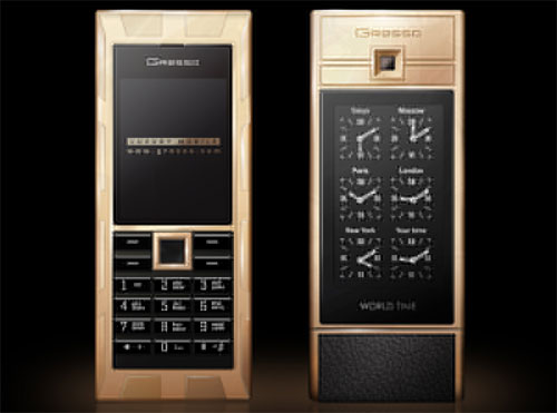 Watchuseek Watch Blog Gresso S Luxor 18k Gold Phone
