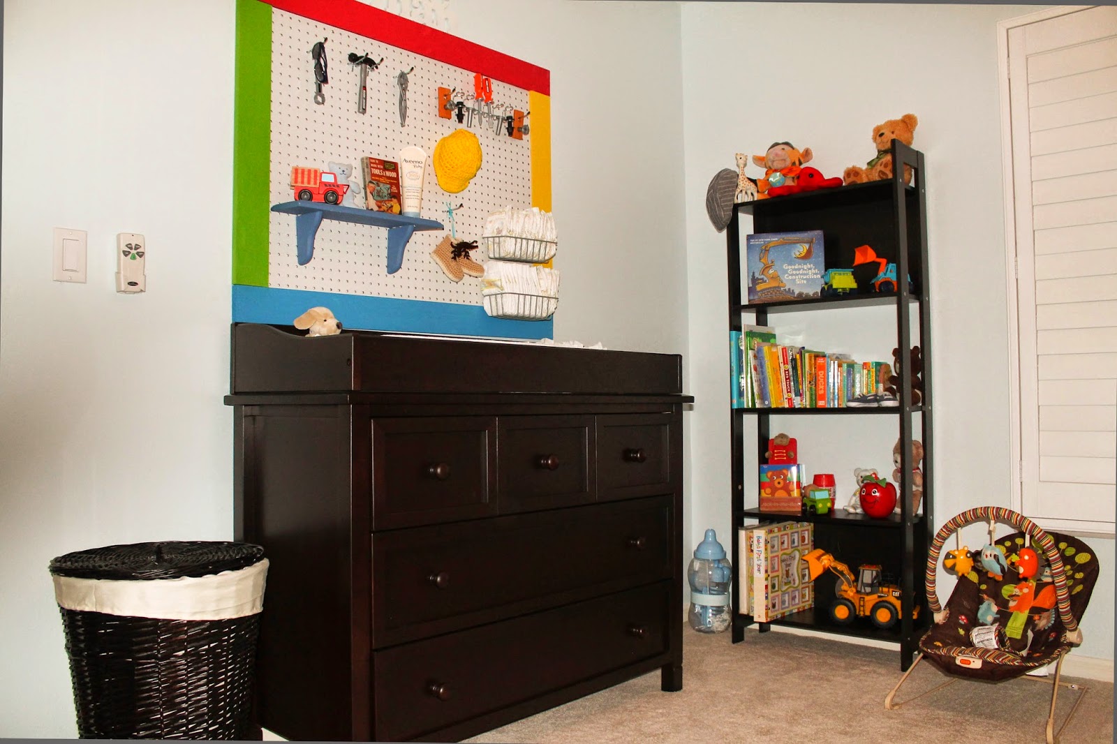 Pictures & Pawprints Baby G's Construction Themed Nursery