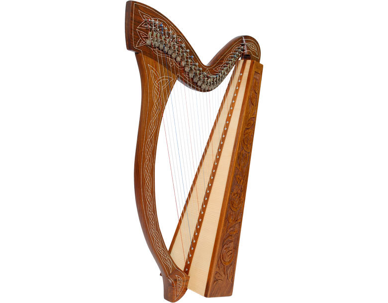Baroque Musical Instruments 29 String Harp