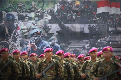 Pembukaan Latgab TNI 2013
