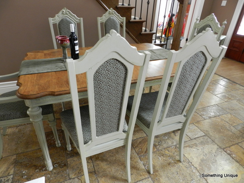 Crafty in Canada Dining set redone.