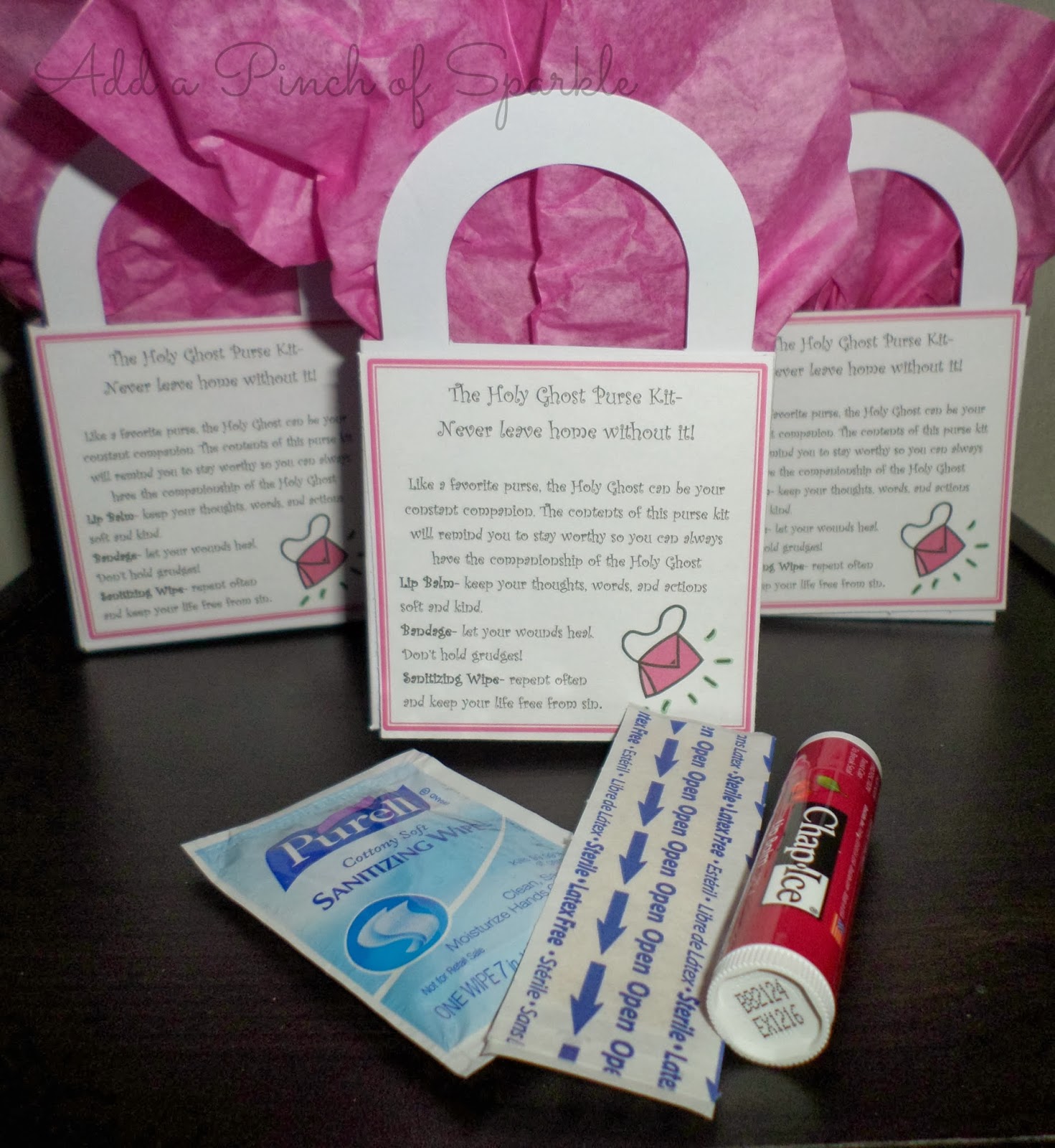 Add A Pinch Of Sparkle Holy Ghost Purse Kits
