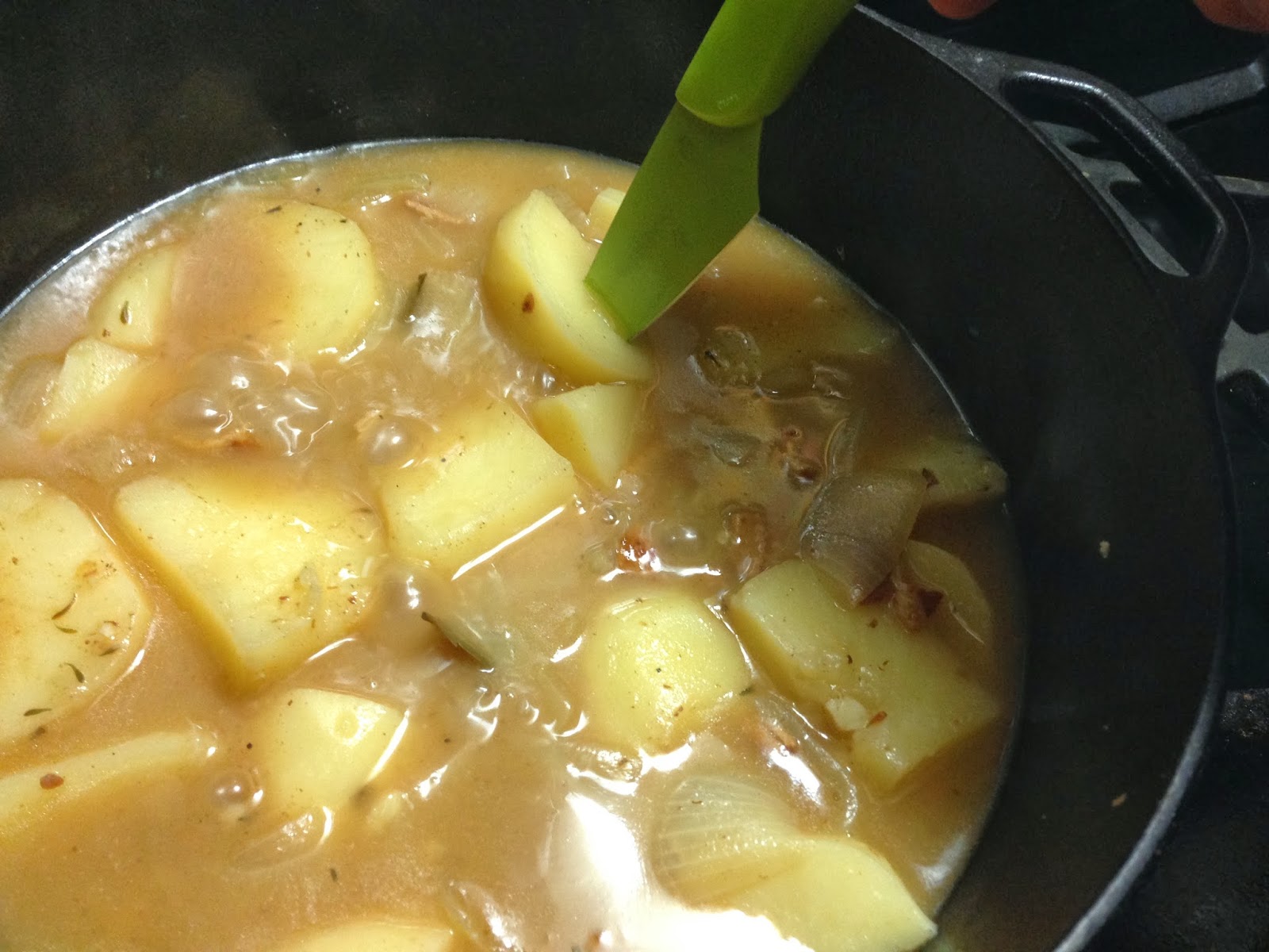 Cooking with SAHD Jacques Pepin's Potato Ragout