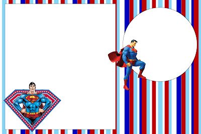 Superman Free Printable Invitations. | Oh My Fiesta! in ...
