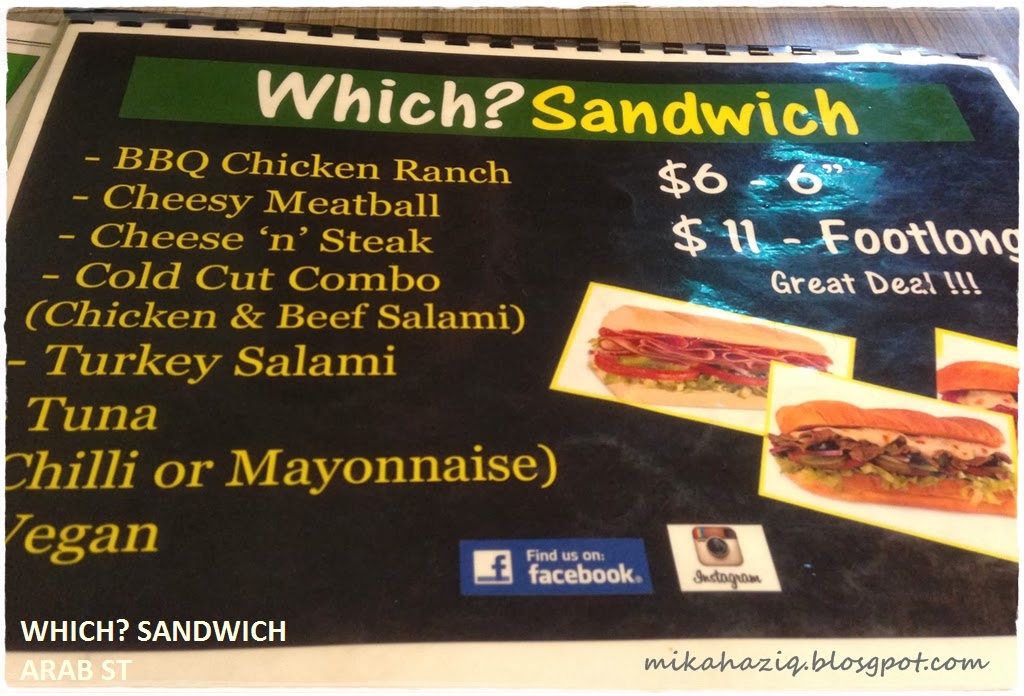 mikahaziq Halal Subway Alternative in Singapore Which? Sandwich