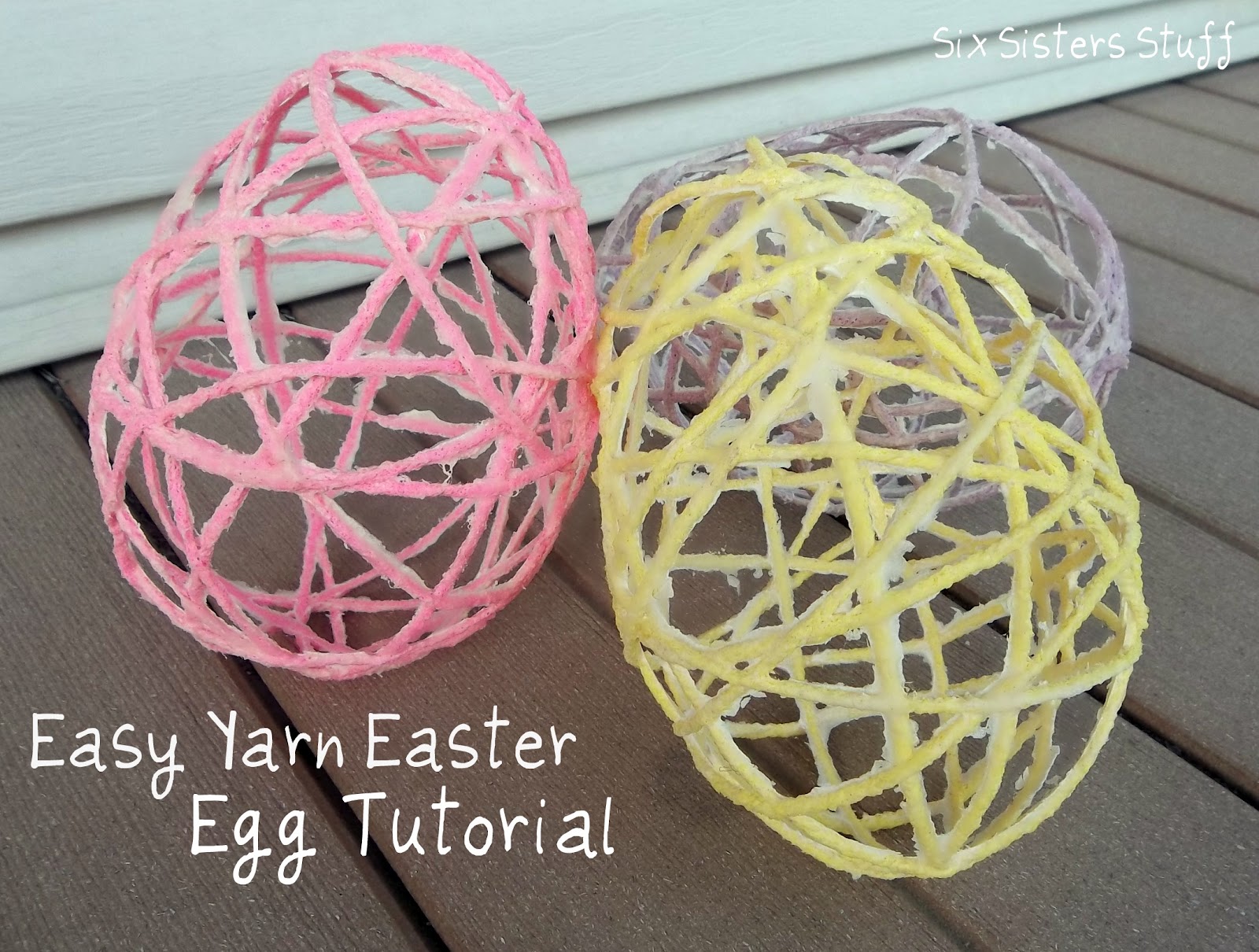 Balloon Easter Egg Make Yarn 57
