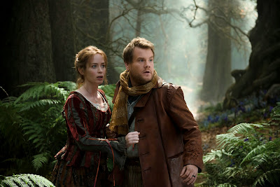 Emily Blunt and James Corden in Into the Woods
