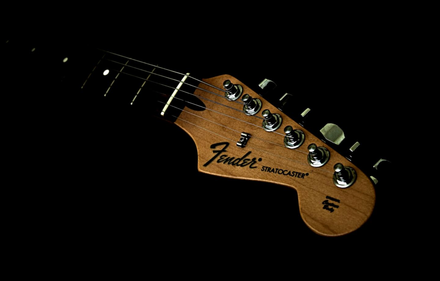 Fender Stratocaster Headstock Head Strings Tuners Neck Music Fender Stratocaster Headstock Head Strings Tuners Neck Music