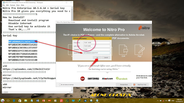 Serial Number For Nitro Pdf Professional Free