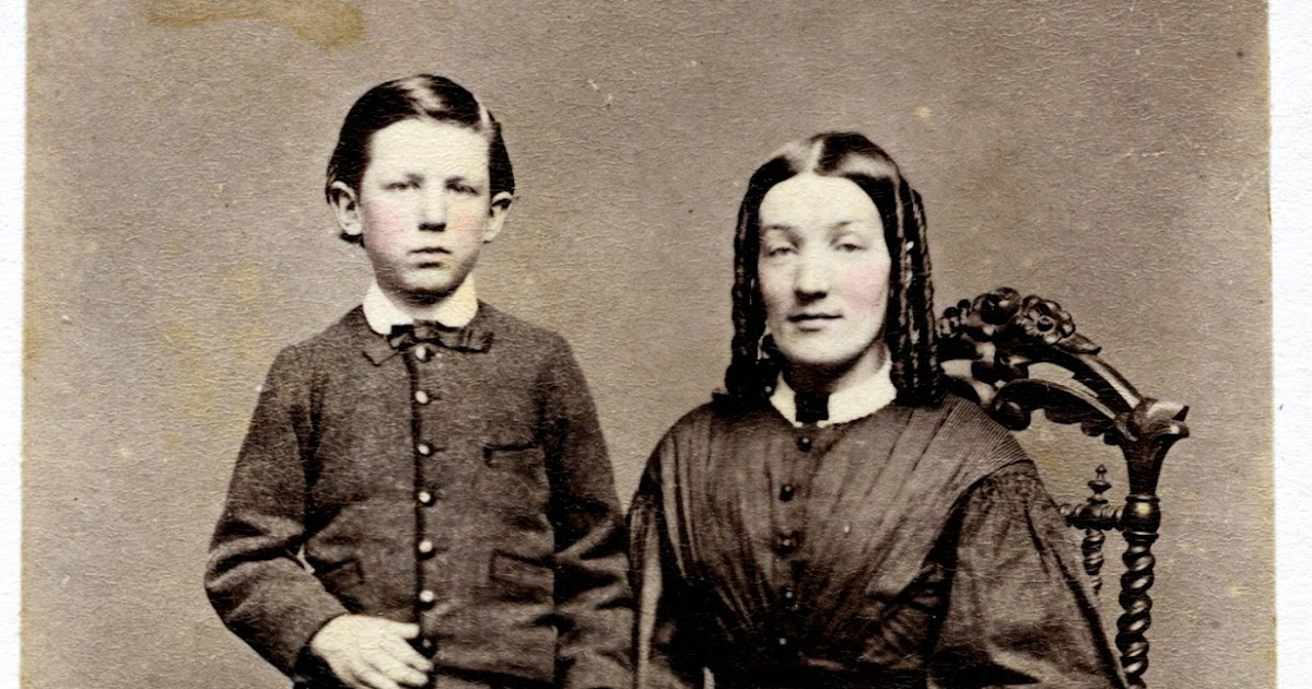 In the Swan's Shadow CDV, identified. Hightstown, New Jersey, poss