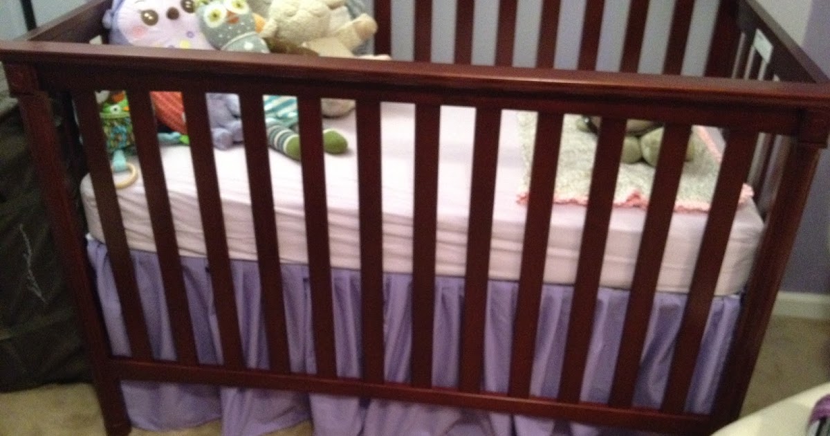 The Journey with Jaydyn Elizabeth How to make a crib dust ruffle