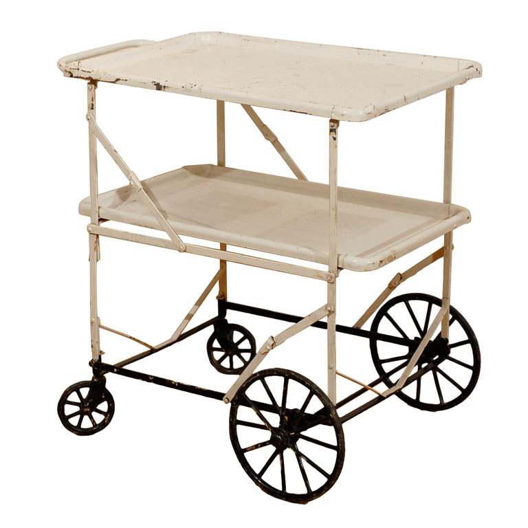 The Polished Pebble Vintage Kitchen Cart Roundup