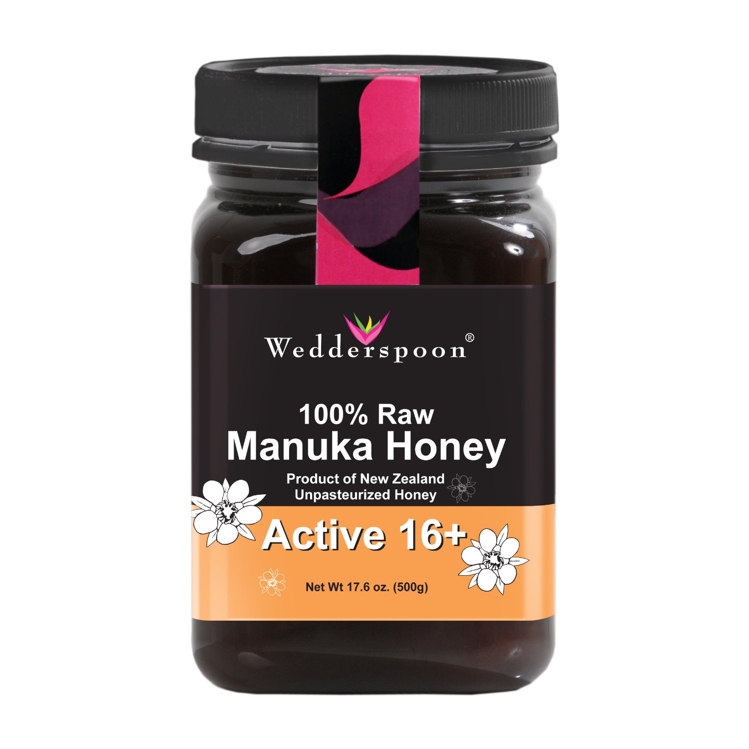 Raw Manuka honey (active 16+) for your health and cosmetics
