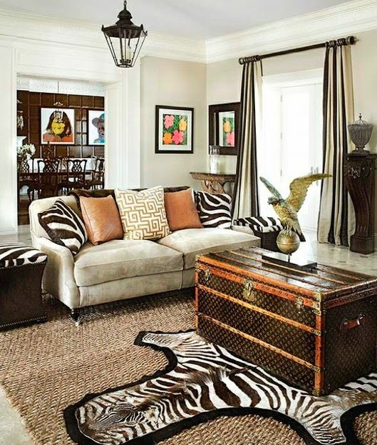 Salas animal print - Salas con estilo