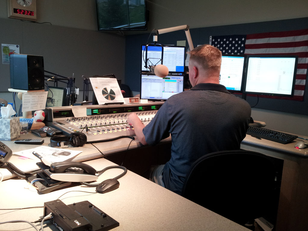 Life in a canned ham Inside the Radio Station