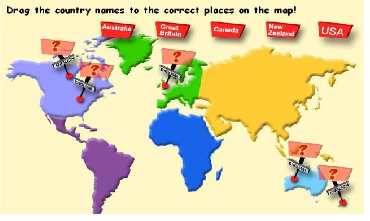 IN A NUTSHELL: ENGLISH SPEAKING COUNTRIES