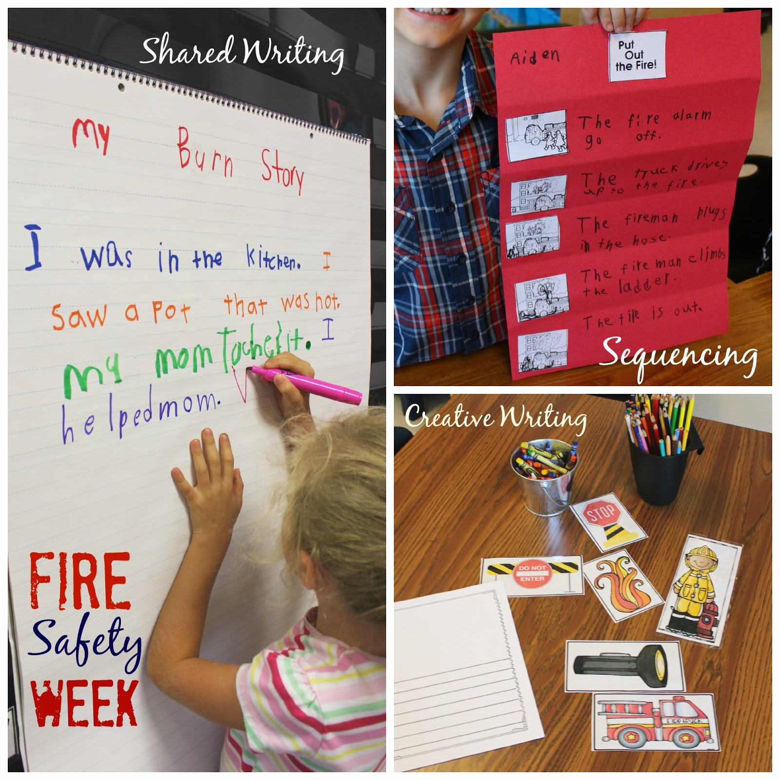 Blog Hoppin' Fire Safety Ideas and Freebie