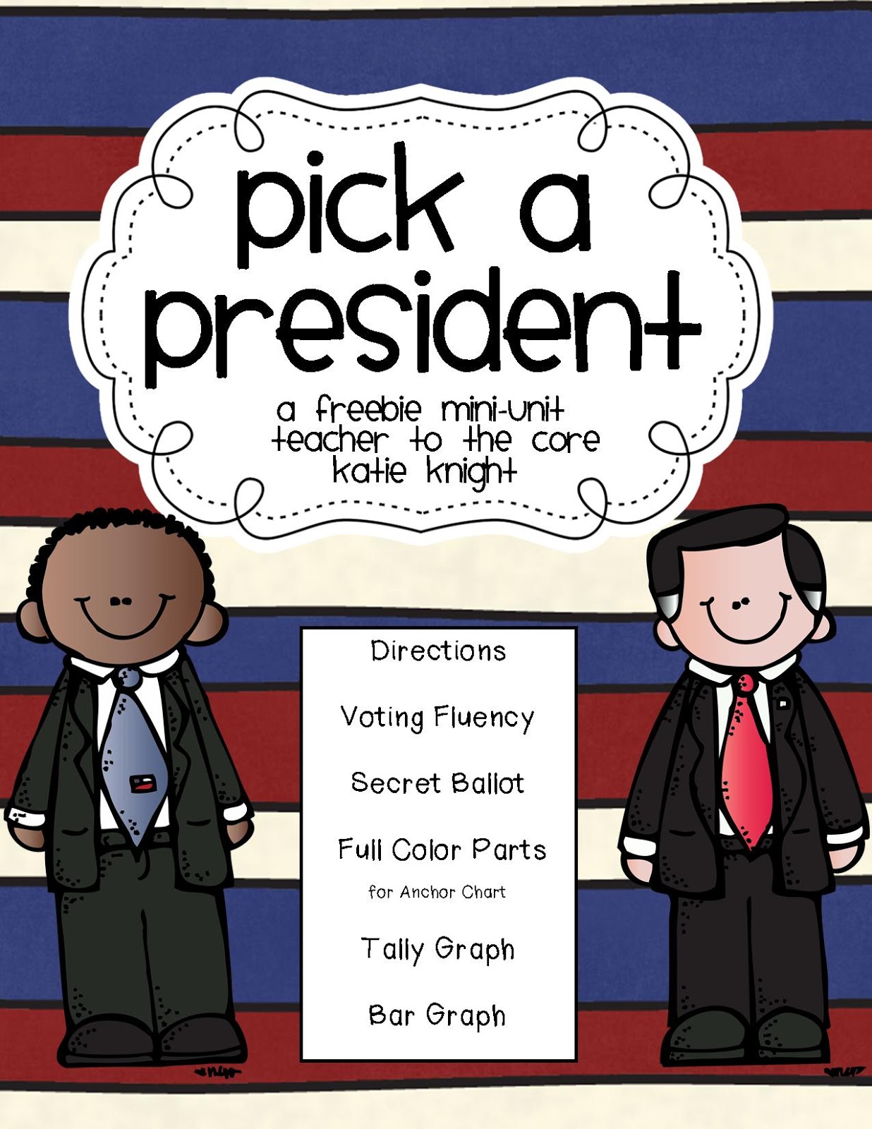 election freebie teacher to the core tally chart symbols