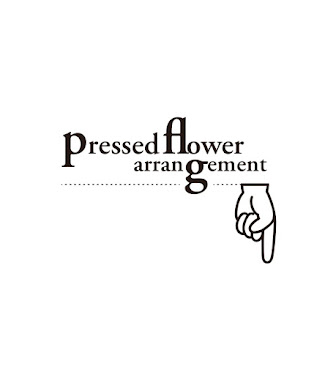 pressed flower arrangement