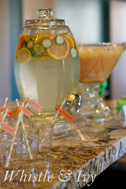 Citrus Baby Shower - Whistle and Ivy