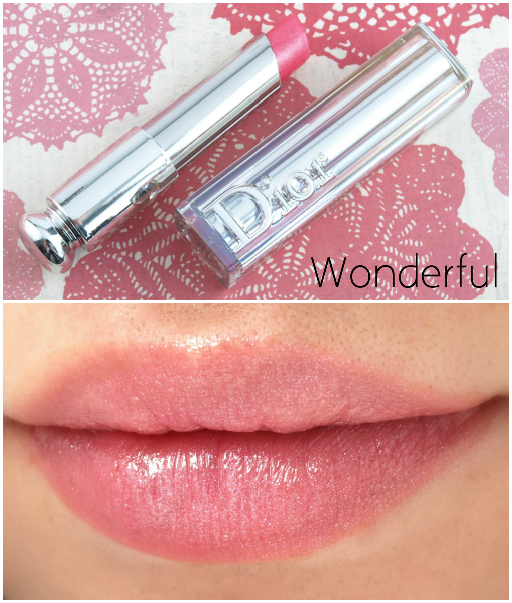 NEW Dior Addict Lipstick Collection 2015 in "Smile", "Wonderful