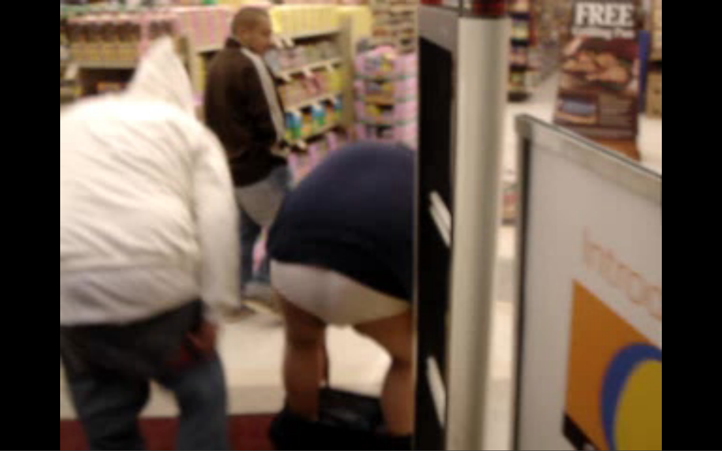 Pantsed Tighty Whities