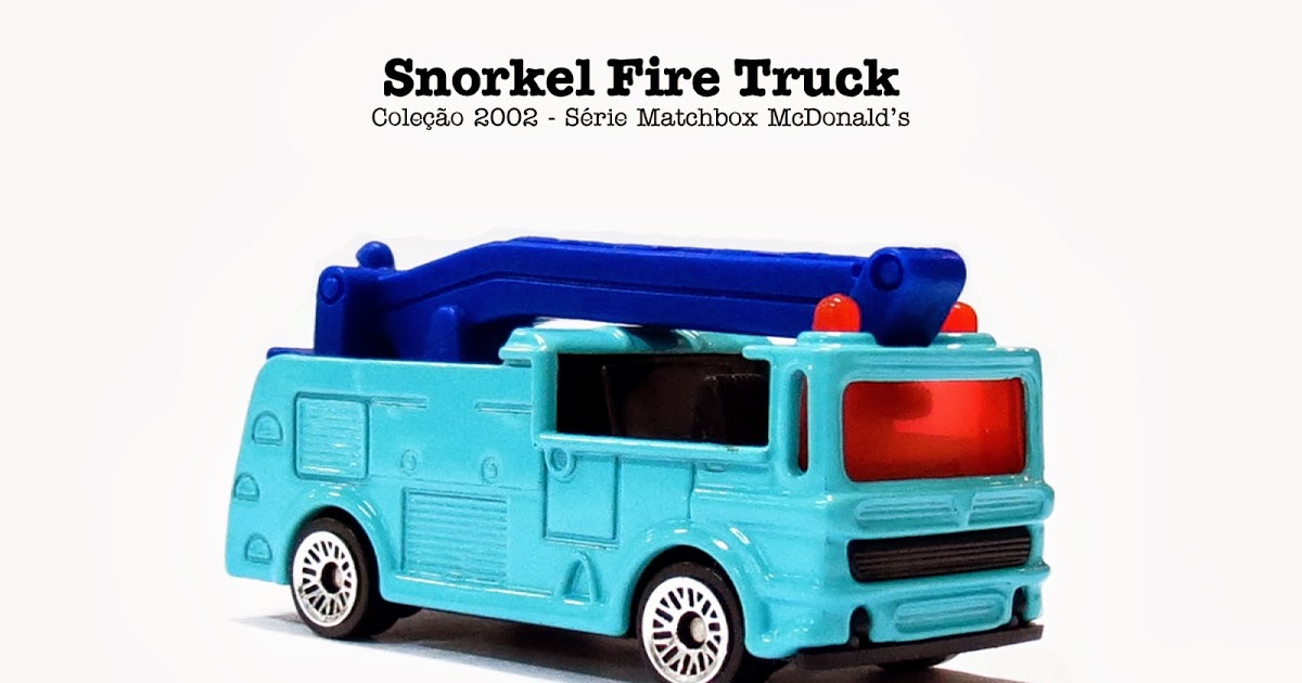 matchbox snorkel fire truck
