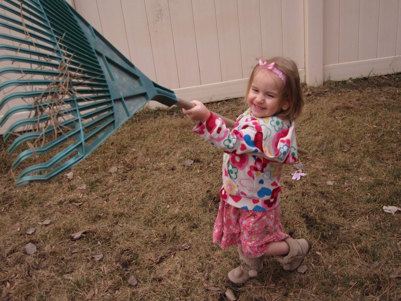 Our Life with 12 Kids * ** Saturday Yard Work
