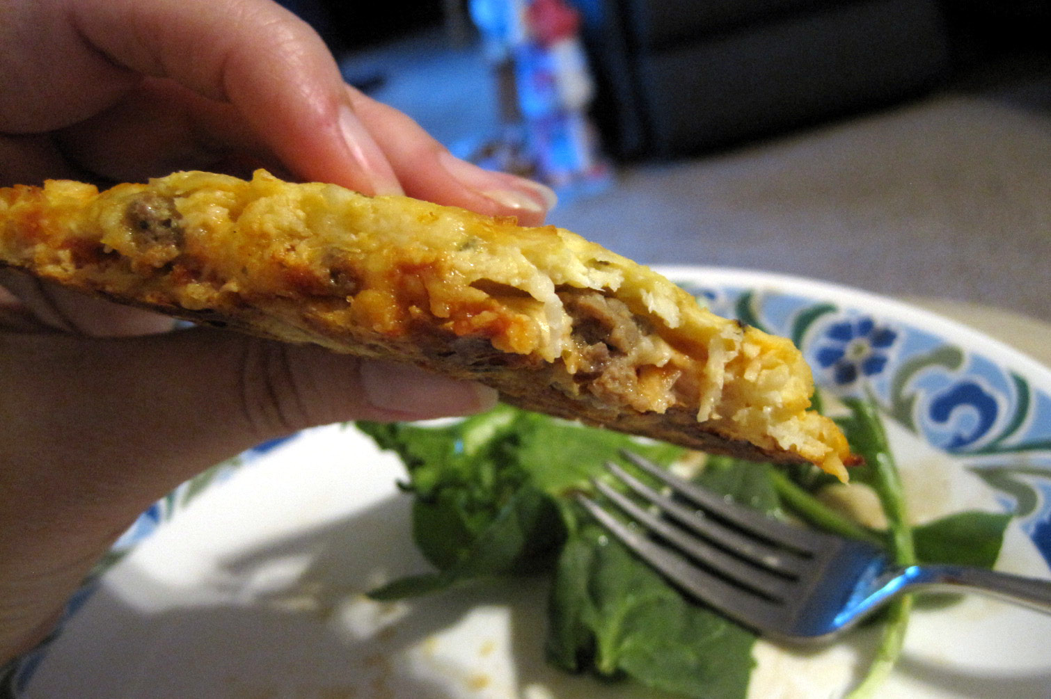 Escape from Obesity Finally, a Truly Low Carb Calzone Recipe!