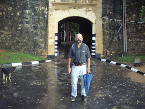 Entrance to Fort Frederick in Trincomalee.(Tuesday 23-10-2012).