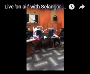 Live 'on air' di konti radio selangor fm (8 mac 2017)