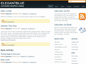 Theme ElegantBlue Theme ElegantBlue
