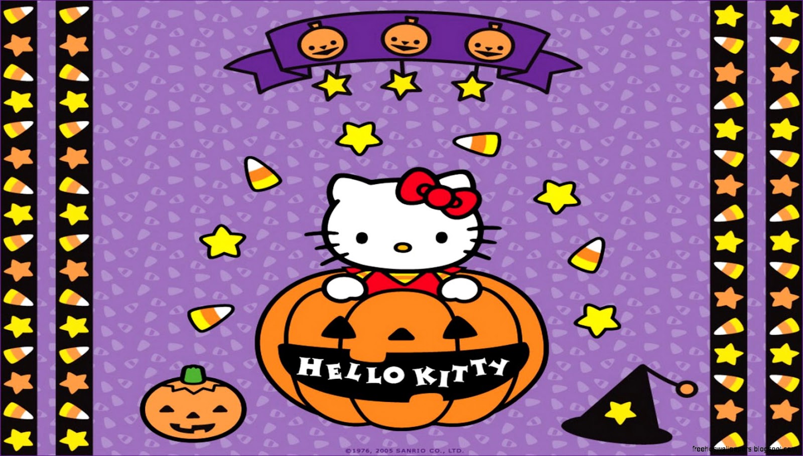 Hello Kitty Halloween Desktop Backgrounds Hello Kitty Halloween Desktop Backgrounds