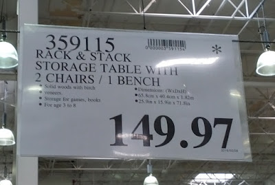 Deal for Cafekid Rack and Stack Table at Costco