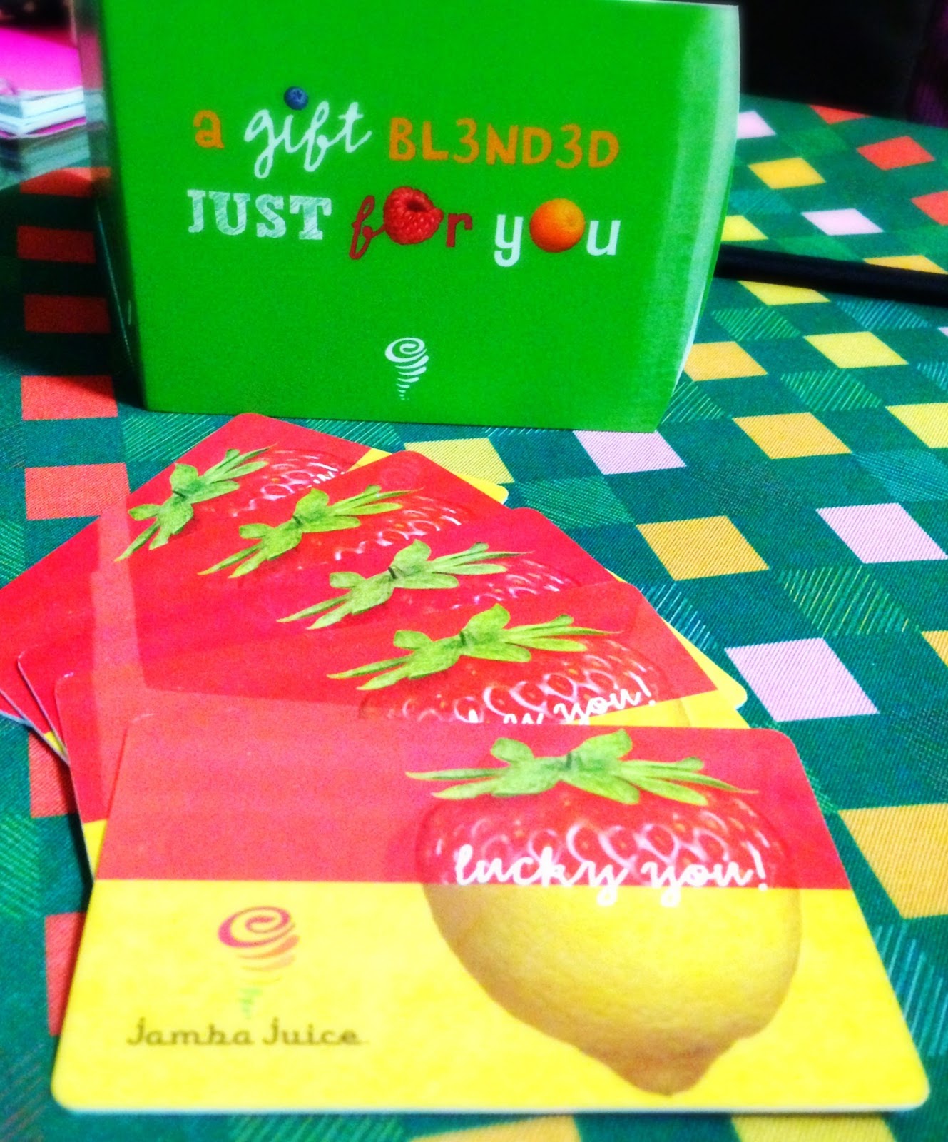 Sunday's Avenue Giveaway! Win a Jamba Juice GC!