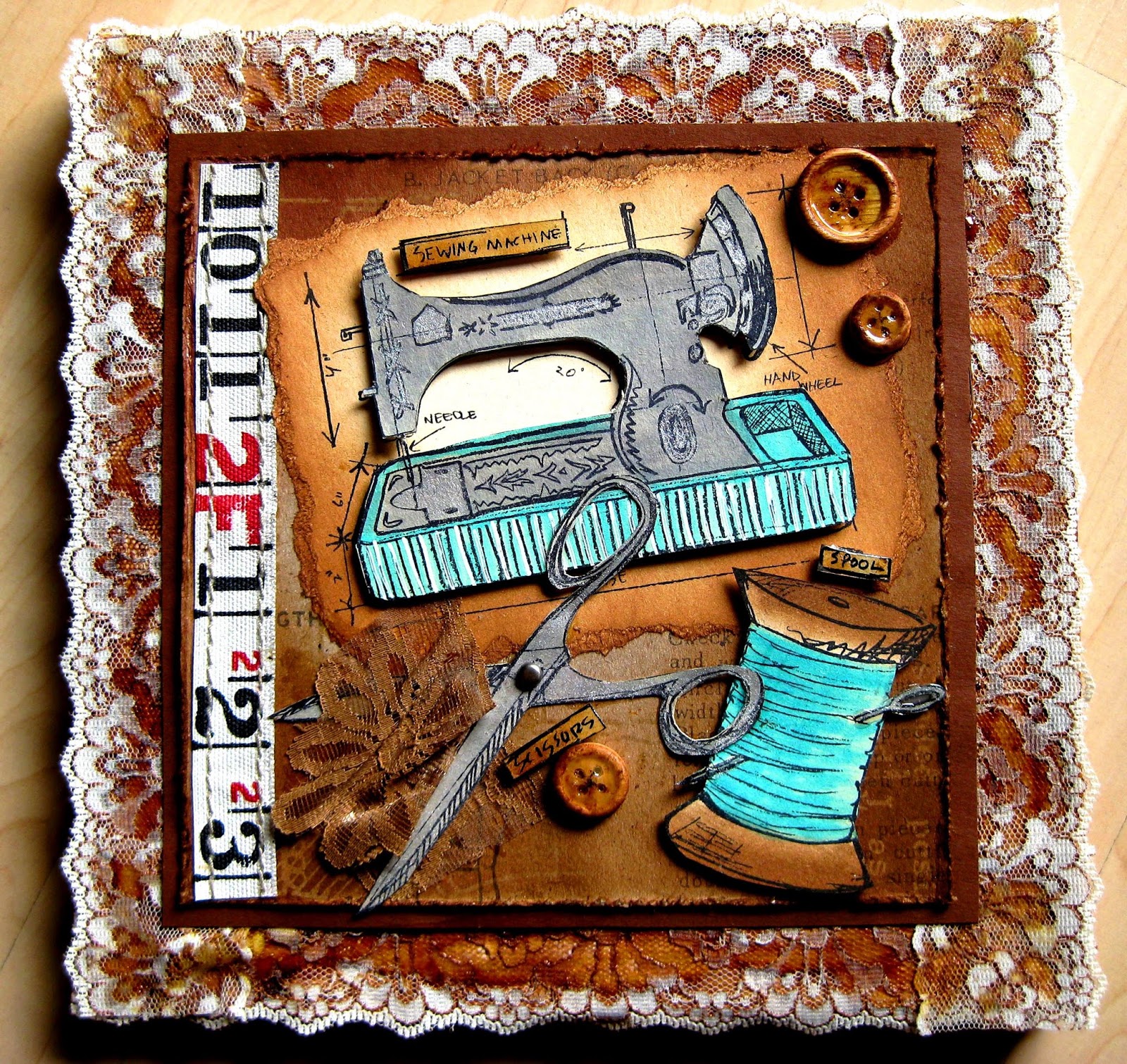 S T E M P E L G E W E R K E L "Sewing Canvas"